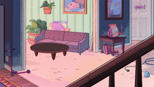 Part 2 of a selection of Backgrounds from the Steven Universe episode: Onion FriendArt Direction: Jasmin LaiDesign: Steven Sugar, Emily Walus, and Sam BosmaPaint: Amanda Winterstein and Ricky CometaOnion Friend Backgrounds Part 1
