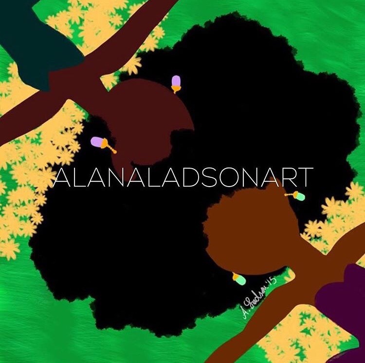 black-exchange:  Alana Ladson Art alanaladson.com // etsy.com/shop/alanapaintseverythin //
