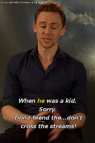 chocolatehiddlestoner-deactivat:#That hysterical moment when Tom forgot he wasn’t Loki. (x)