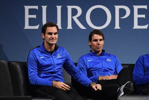 rfederer2:  Team Europe 💪  they are the cutest buddies