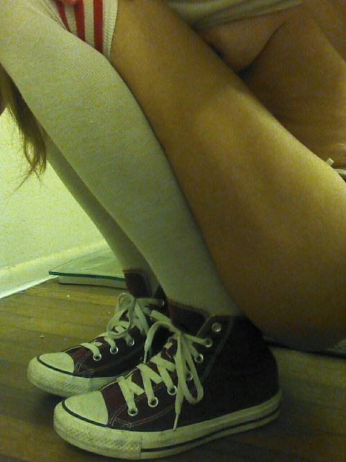 Porn Pics daddys-princess-420:  Knee high socks and