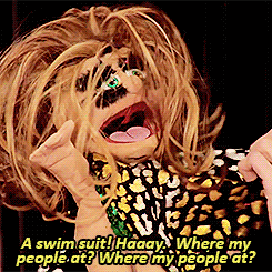 Space, Drag Queens, Guys, And Gems.