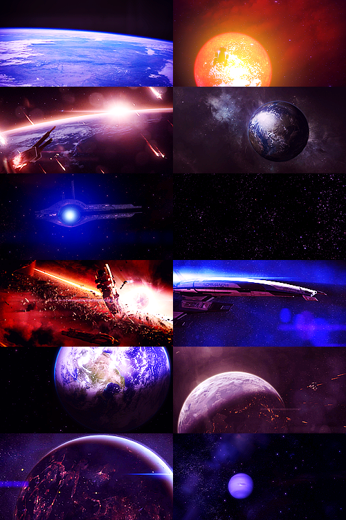 Porn :  mass effect + (literal) space for normandys photos