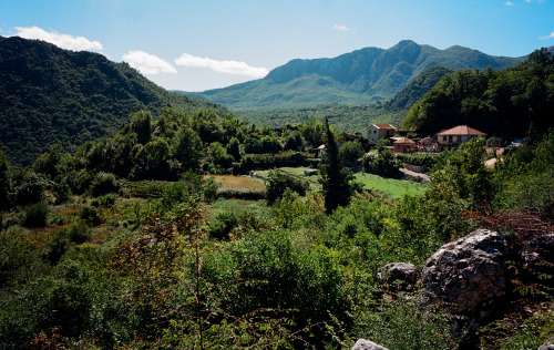 Hiking Lake Skadar in Montenegro with Trisha, including stops for lunch and a swim.{Ricoh GR1 and Ko