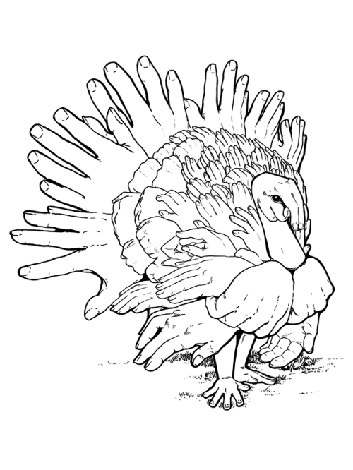 reuniclus:mrozna:bonesnail:My favorite Thanksgiving tradition: drawing a hand turkey!Here’s a fullsi