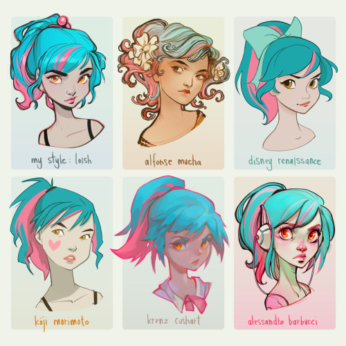 tried doing the style challenge thing!