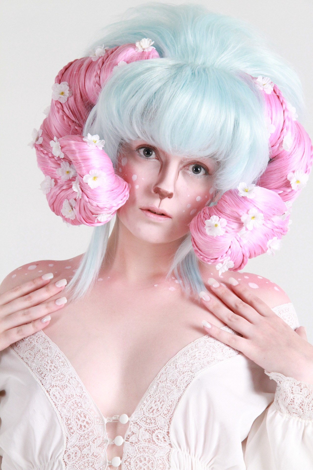 crystal-doll:  berndor:  kenziedig:  twinzik:  Hee-Hee’s Round 6 Iron Wig Entry