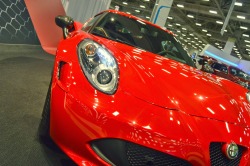 fullthrottleauto:  Alfa Romeo 4-C at the Dallas Car Show - Taken by me.