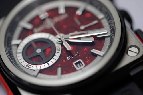 Bell &amp; Ross BR-X1 Hypersonic Chronograph Red Boutique Edition.More watches here.