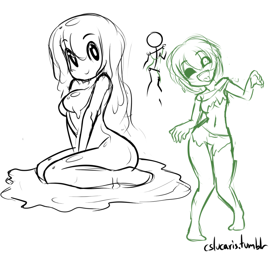 #76 10/12/14 Sketches from last week for future pieces.