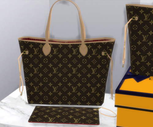 platinumluxesims:  LV NEVERFULL TOTE + POCHETTE (MONOGRAM) So here’s another brand new m