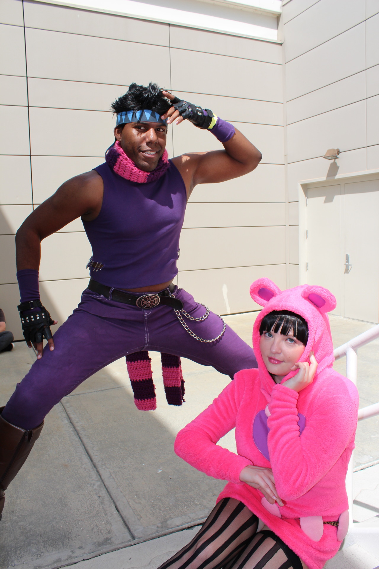 cosplayingwhileblack:  Characters: Joseph Joestar &amp; Daiya Higashikata 