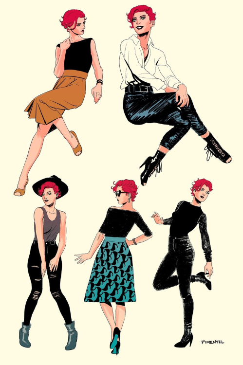 starcitysirens:Black Widow sketches by Rafael Pimentel