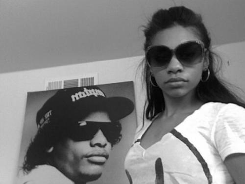 Posters of Eazy-e/NWA in his son and daughter’s room