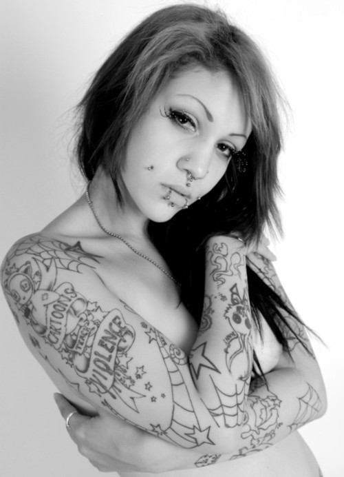 HOT Tattooed girls