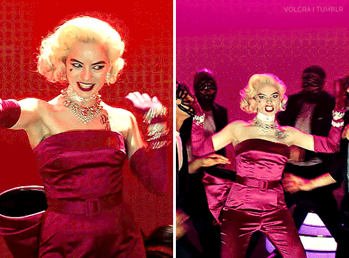 volcra:Marilyn Monroe’s Pink Dress + Pop CultureGentleman Prefer Blondes (1953)Madonna Materia