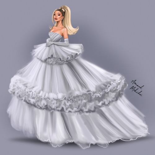 Ariana Grande at Grammys 2020 - by Armand Mehidrihttps://www.instagram.com/p/B73llKjpCPI/