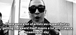 :BIGBANG memories → winning the EMA worldwide act after a very tough year ♥
