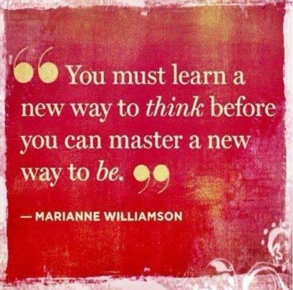 insanitytoserenity:  It’s all in the thinking  Truth and wisdom.