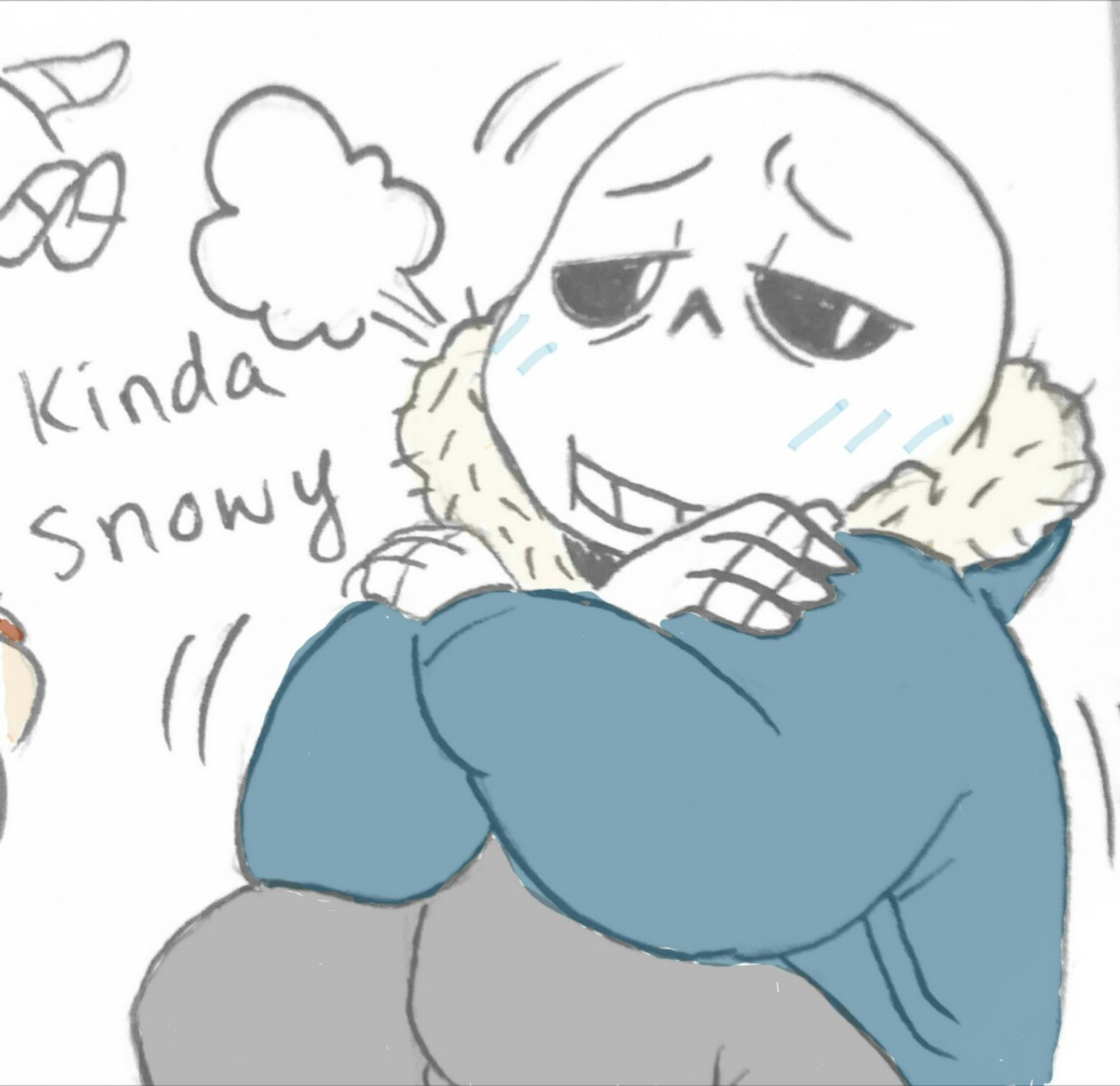 audriennemaiosborne:  SANS THE SKELEPUN  wait sorry SKELETON (you punks better appreciate