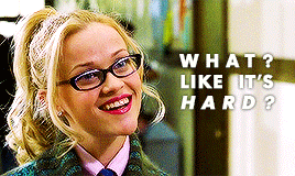 politedemon:female awesome meme → [1/10] women in movies → elle woods↳ Exercise gives you endorphins