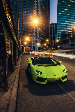 airemoderne:  Downtown Chicago by Jeremy Cliff Lamborghini Aventador 