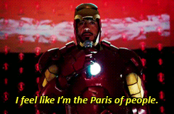 captaincarols:Marvel/Brooklyn 99 AU → Tony Stark as Gina Linetti“I was thinking how I would ma
