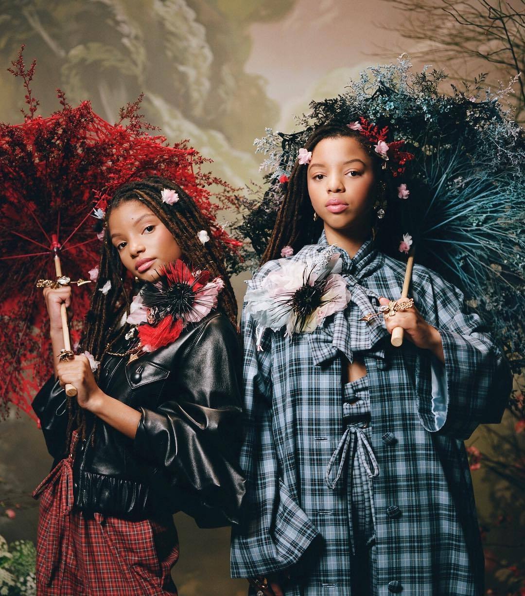 thesoulfunkybrother:  -  Rodarte portrait Series: Women that inspire us  ChloeXHalle.Ph.