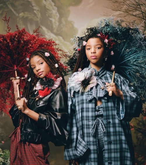 thesoulfunkybrother:  -  Rodarte portrait Series: Women that inspire us  ChloeXHalle.Ph. Autumn de Wilde