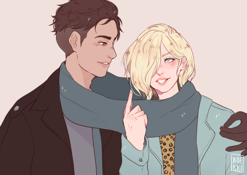 Otabek and Yurio are my salvation. Pure dorks, pure cinnamon rolls.