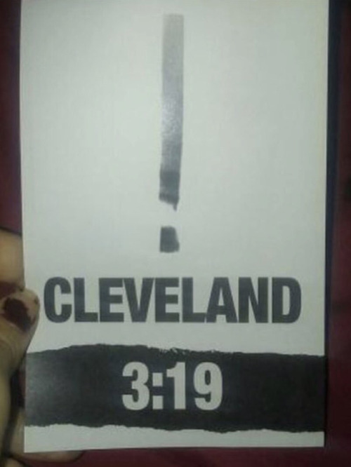 Zack Hall responded to a post about the Cleveland “Patience, Sinners” flyer!