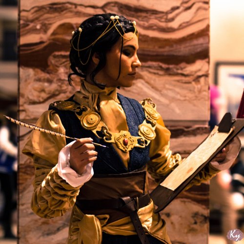 electricaljolt-cosplay: I should really do more poses with Josie holy shit. Also credit for photos o