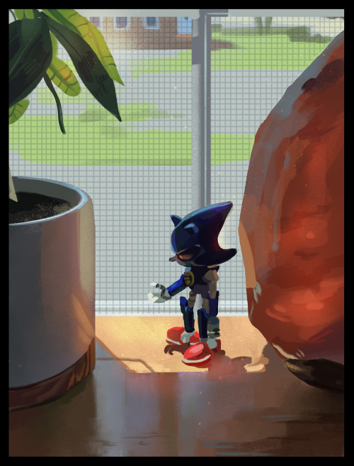 Metal Sonic Still Life