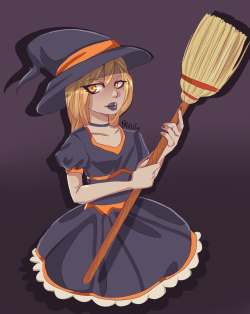 cemeterycore:  im done with witchyagi now! (dont tag this as genderbend) (fullsize) (commissions are open + cheap!) 