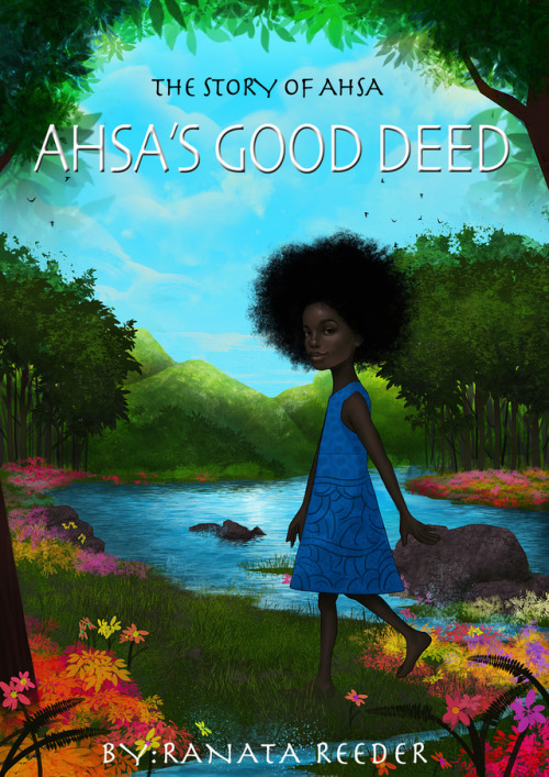 Audiobook cover I designed for Author Ranata Reeder Inspired by black girl magic and representation 