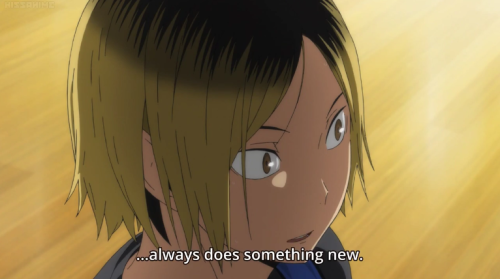 kenma lowkey askin kuroo to SPICE THINGS UP wew