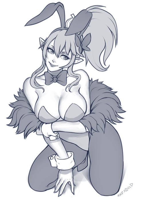 Seraphina in bunny suit (disgaea) - one of last week’s requestsgive me art ideas here: www.p