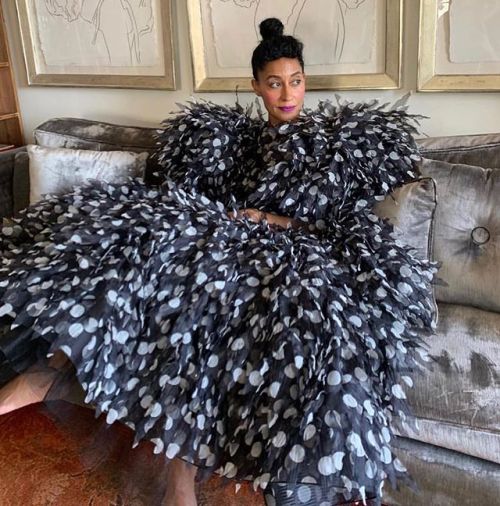 We&rsquo;re breathless. @traceeellisross for the @naacpimageawards is a whole mood + our #Saturd