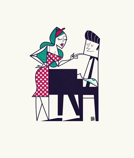 creative-curiosity-design:  That’s Amore! - by Ale Giorgini