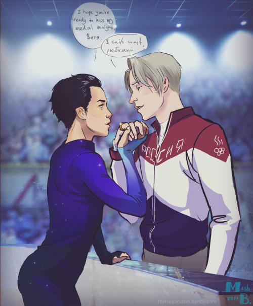 thehappysatan:what can i say? I like my katsudon spicy… (my vision of next season, during whi