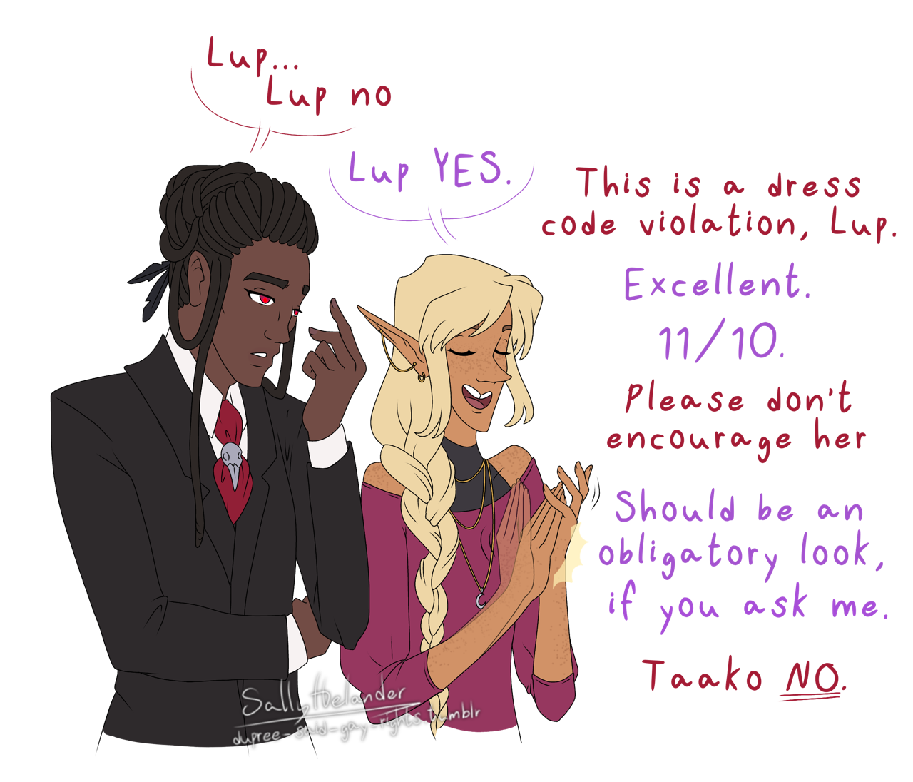 taz-ids:dupree-said-gay-rights:Extremely good Lup reaper uniform by @mcelesbian 