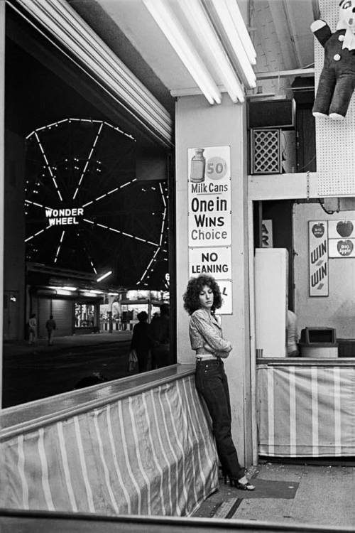 ourladyomega:Coney Island; late Seventies. source: Apache Ramos