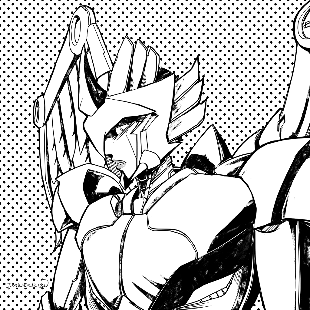 dailydurian: A triple inktober post for Lost Light Fest! Airazor and Getaway for