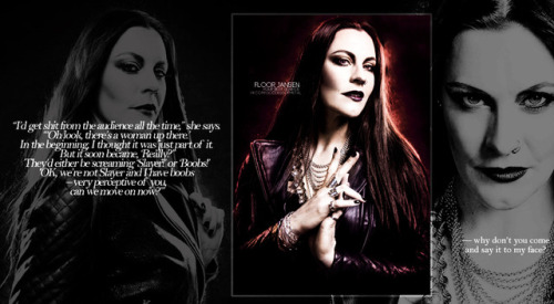 little artwork for my fan-page about Floor vk.com/goddessofmetal