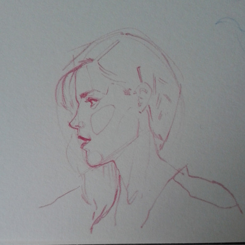 adarasanchez:  some profile sketches. 