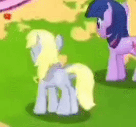 I Had Derpy Come Visit My Town In The MLP City Builder Game And Oh My God She Is Just The Cutest Thing