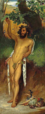 Pan. 19th.century. Lord Frederic Leighton. British 1830-1896. oil/canvas.             http://hadrian6.tumblr.com