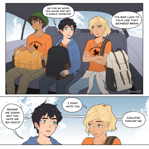 benteja: PJO Book1:Rivalry Bonus comic from Blood of Olympus ohoho