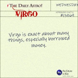 dailyastro:  Virgo 13869: Visit The Daily