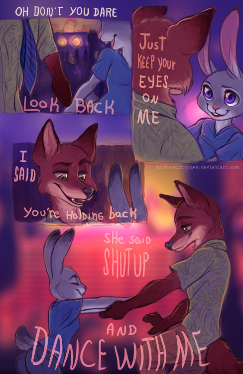 fox-comics: SHUT UP AND DANCE WITH ME!! by  fourdirtypaws
